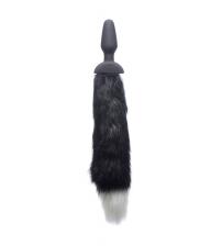 Waggerz Moving and Vibrating Fox Tail Anal Plug