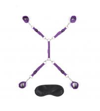 7pc Bed Spreader - Purple