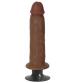 Jock 7 Inch Vibrating Dong No Balls Latte