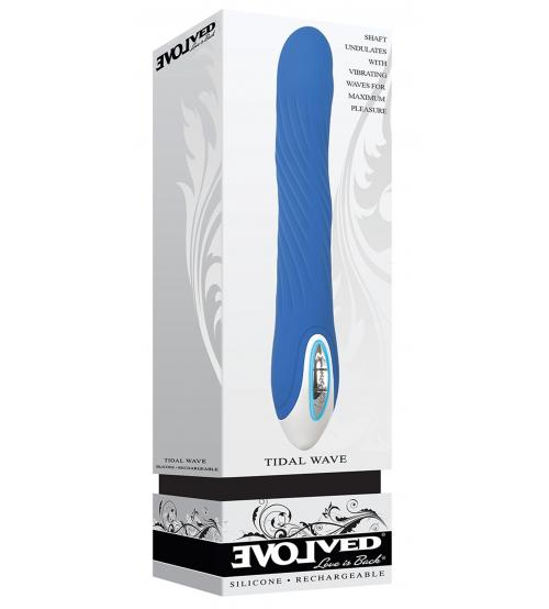 Tidal Wave Vibrator Blue