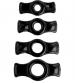 Titanmen Cock Ring Set - Black