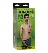 Signature Cocks - Jordi El Nino Polla -  8 Inch  - Ultraskyn Cock With Removable Vul Suction Cup
