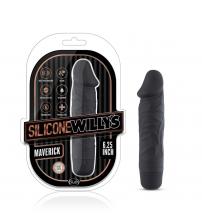 Silicone Willy's - Maverick - 6.25 Inch Vibrating Dildo - Black