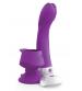 Threesome Wall Banger G Silicone Vibrator - Purple