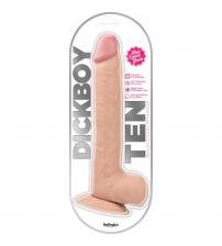 Dick Boy 10 Inch Dildo - Flesh