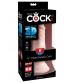 King Cock Plus Triple Density 6 Inch Cock - Flesh
