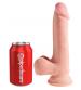 King Cock Plus Triple Density 7.5 Inch Cock With Balls - Flesh