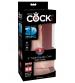 King Cock Plus Triple Density 5 Inch Cock With Balls - Flesh