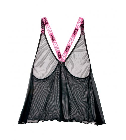 Fuck Cancer Tank Top - Black - M/l