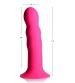 Squeeze It Squeezable Wavy Dildo - Pink