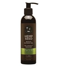 Hemp Seed Bath and Shower Gel - Naked in the Woods - 8 Oz./ 237ml