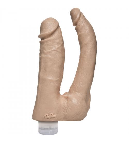 The Naturals Vibro Double Penetrator Twist Bottom - White