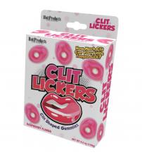 Clit Lickers Gummies Raspberry Flavors 4.2oz