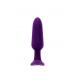 Bump Plus - Rechargeable Remote Control Anal Vibe - Deep Purple