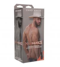 Man Squeeze - Chad White - Ultraskyn Stroker -  Ass
