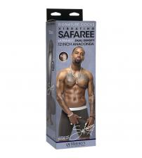 Signature Cocks - Safaree Samuels Anaconda - 12  Inch Ultraskyn Cock With Removable Vul Suction  Cup
