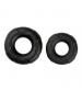Cloud 9 Pro Rings Liquid Silicone Donuts 2 Pack -  Black