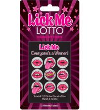Lick Me Lotto 12 Winning Tickets!