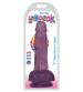 Lollicock 7 Inch Slim Stick With Balls - Grape Ice
