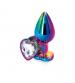 Rear Assets - Multicolor Heart - Medium - Clear