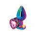 Rear Assets - Multicolor Heart - Medium - Pink