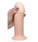 Squeezable Thick Phallic Dildo - Flesh