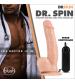 Dr. Skin - Dr. Spin - 8 Inch Gyrating Realistic Dildo - Vanilla