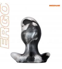 Ergo Butt Plug - Medium - Platinum Swirl