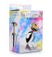 Rainbow Prism Heart Anal Plug - Small