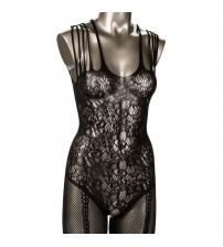 Scandal Plus Size Strappy Lace Body Suit