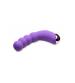 Silicone Beaded Vibrator - Violet