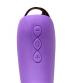 Silicone Beaded Vibrator - Violet
