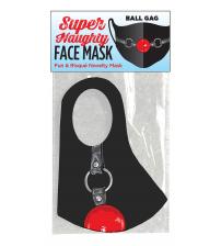 Super Naughty Ball Gag Face Mask