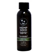 Hemp Seed Massage Oil - 2 Fl. Oz. - Guavalava