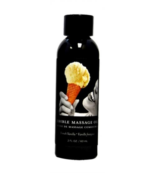 French Vanilla Edible Massage Oil 2 Oz