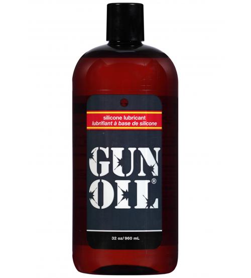 Gun Oil Silicone Lubricant 32 Oz