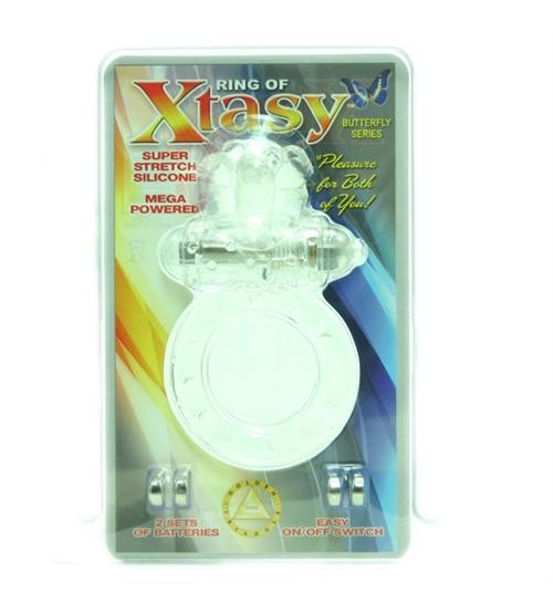 Ring of Xtasy - Clear Butterfly