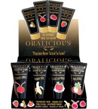 Oralicious - 24 Piece P.O.P. Display - 2 Fl. Oz. Tubes - Assorted Flavors
