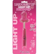 Liquored Up Light Up Penis Pop - Pink Velvet