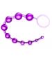 Sassy 10 Anal Beads - Purple