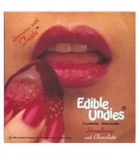 Female Edible Undies - Strawberry/ Chocolate