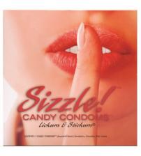 Sizzle! Candy Condoms - 3 Pack