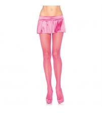 Fishnet Pantyhose - One Size - Neon Pink
