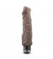 X5 Hard on Vibrating 9 Inch Dildo - Brown