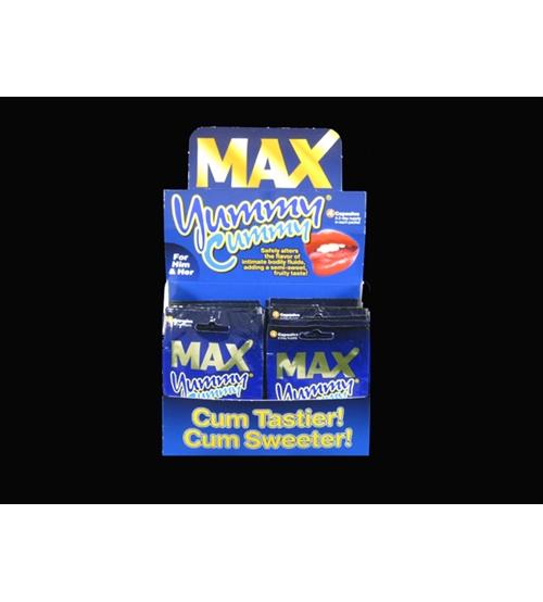 Max Yummy Cummy - 24 Count Display - 4 Count Packets