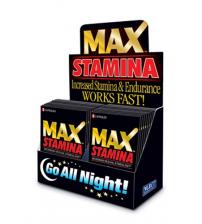 Max Stamina - 24 Count Display - 2 Count Packets