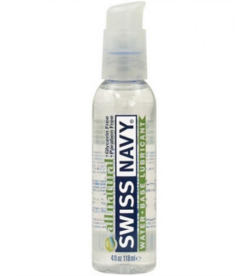 Swiss Navy Premium All Natural Lubricant - 4 Oz.