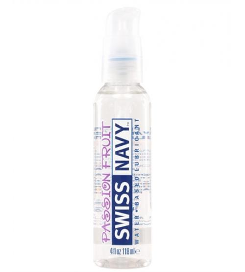 Swiss Navy Flavors Water Based Lubricant - Passion Fruit 4 Fl. Oz.