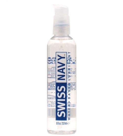 Swiss Navy Water-Based Lube - 8 Fl. Oz.