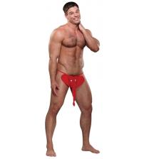 Squeaker Elephant G-String - One Size - Red